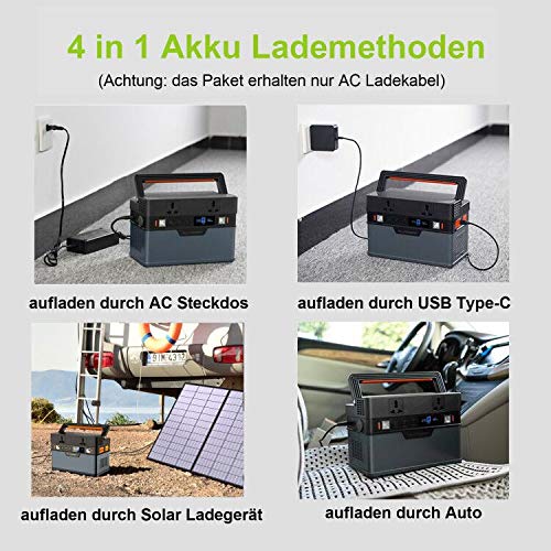 ALLPOWERS Stromspeicher mobile Reise Camping Wohnmobil Notfall