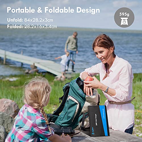 BigBlue praktisches Solargerät Ladegerät tragbar für Wiederaufladen USB-Geräte