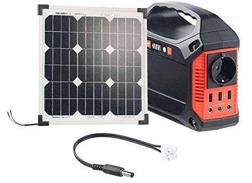 reVolt Solaranlage: Powerbank & Solar-Konverter